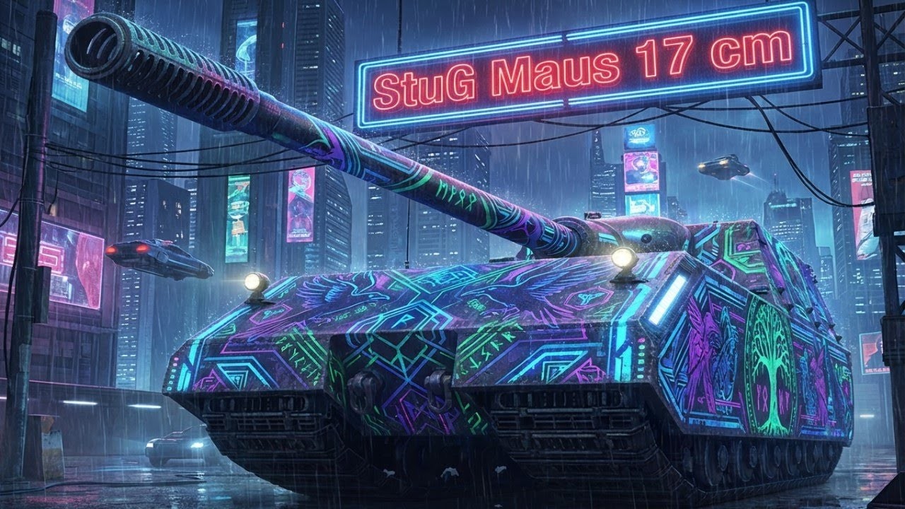StuG Maus 17 cm - Долгий путь в 2 отметки! 4 серия