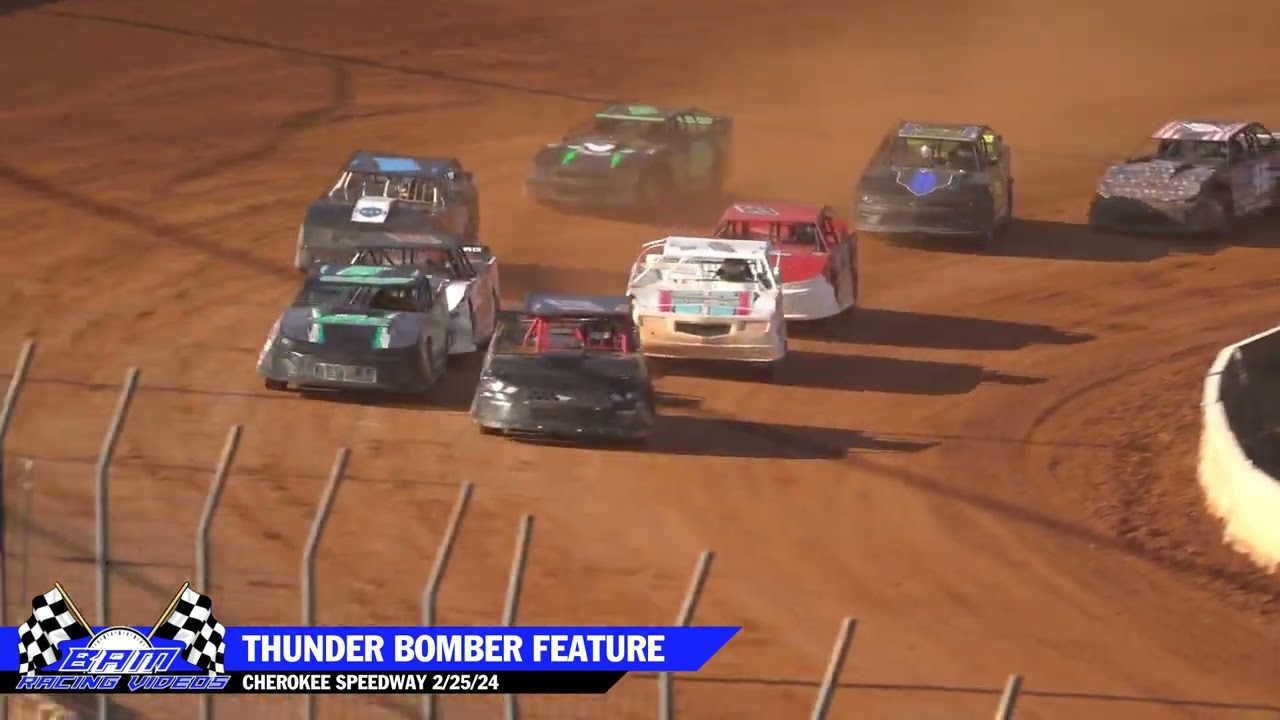 Thunder Bomber Feature - Cherokee Speedway 2/25/24