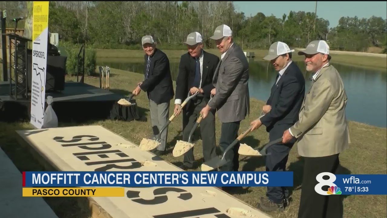 Moffitt Cancer Center breaks ground on massive Pasco County campus