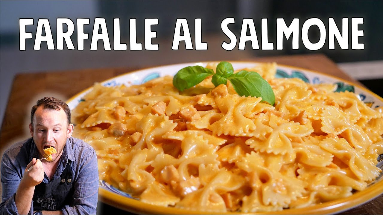 MIN FAVORITPASTA | FARFALLE AL SALMONE | RECEPT