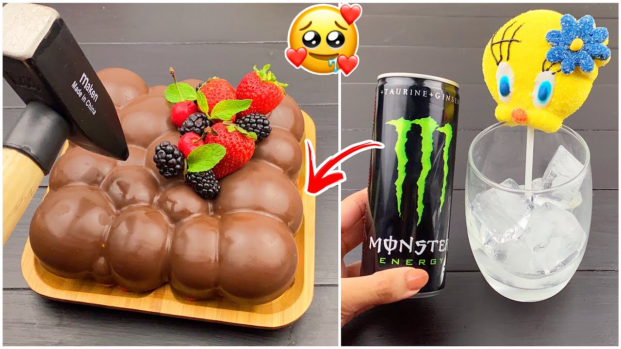 أغرب الطبخات اللذيذة لوقت الطفش 😯!! كسرت شوكولاتة الفقاعات 😋!