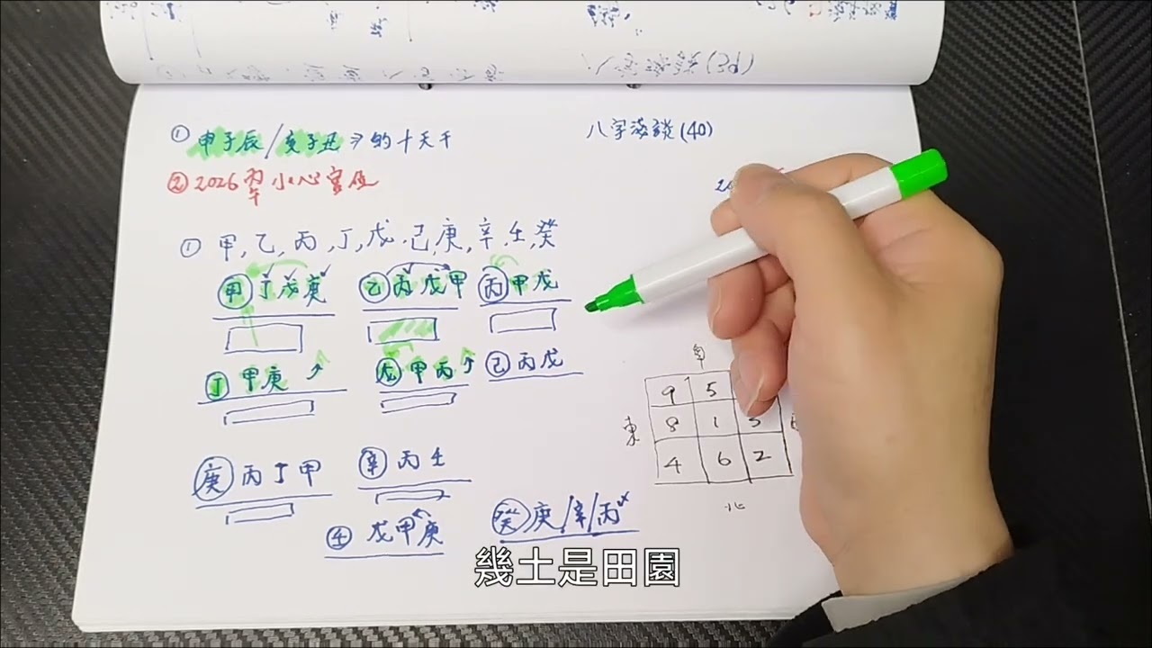 八字淺談(40)十天干坐水局 及 2026 丙午年宮位