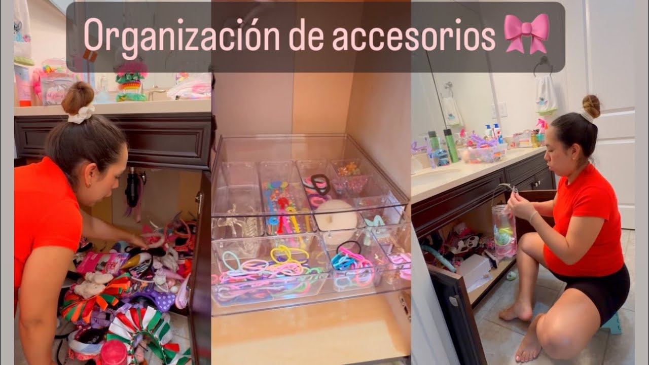 Organizando el baño de las niñas 👧🏻 🌸🛍️ #momlife #organization