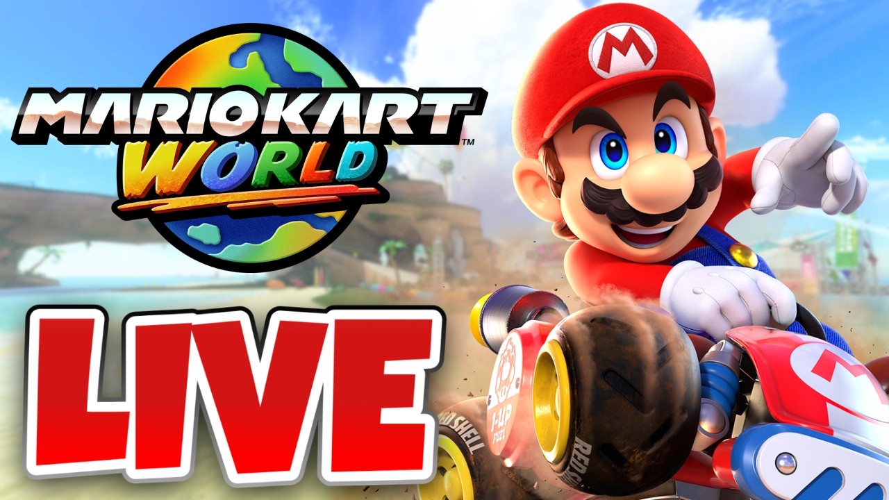 Racing Around The World | Mario Kart World w/ Viewers