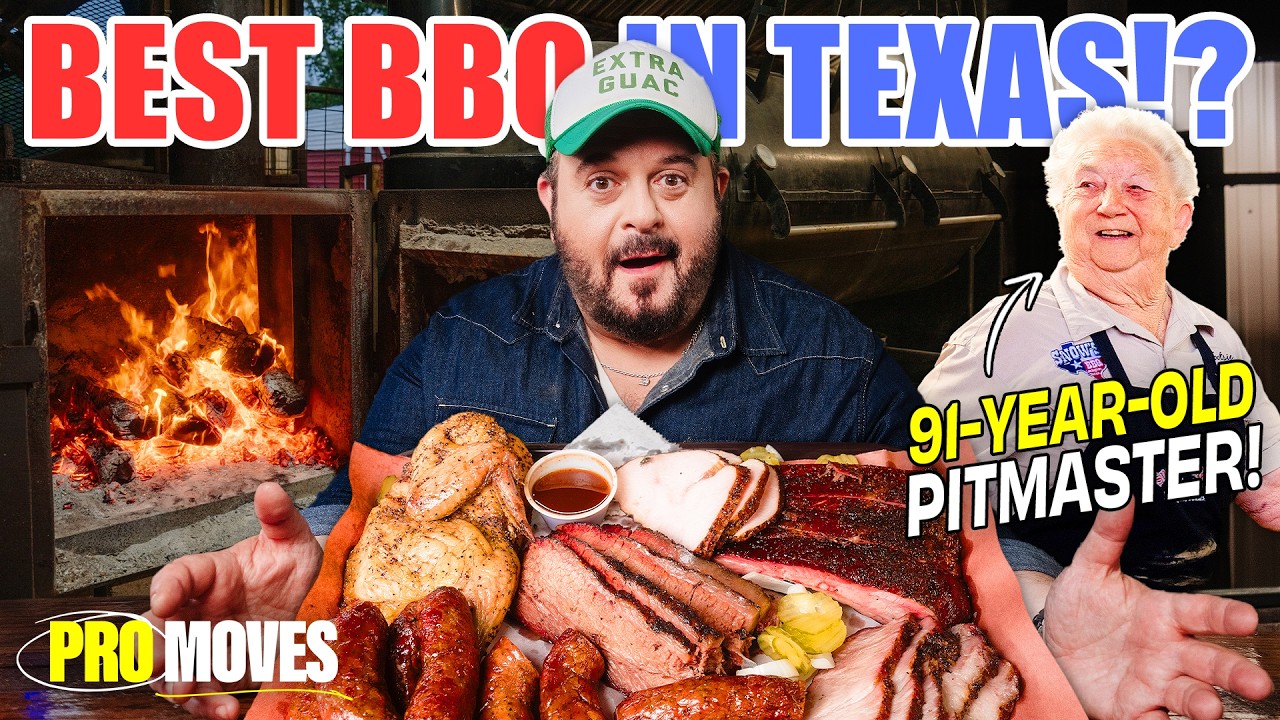 The Legend of Snow's BBQ: How a 91-Year-Old Makes the Best BBQ In Texas | Pro Moves