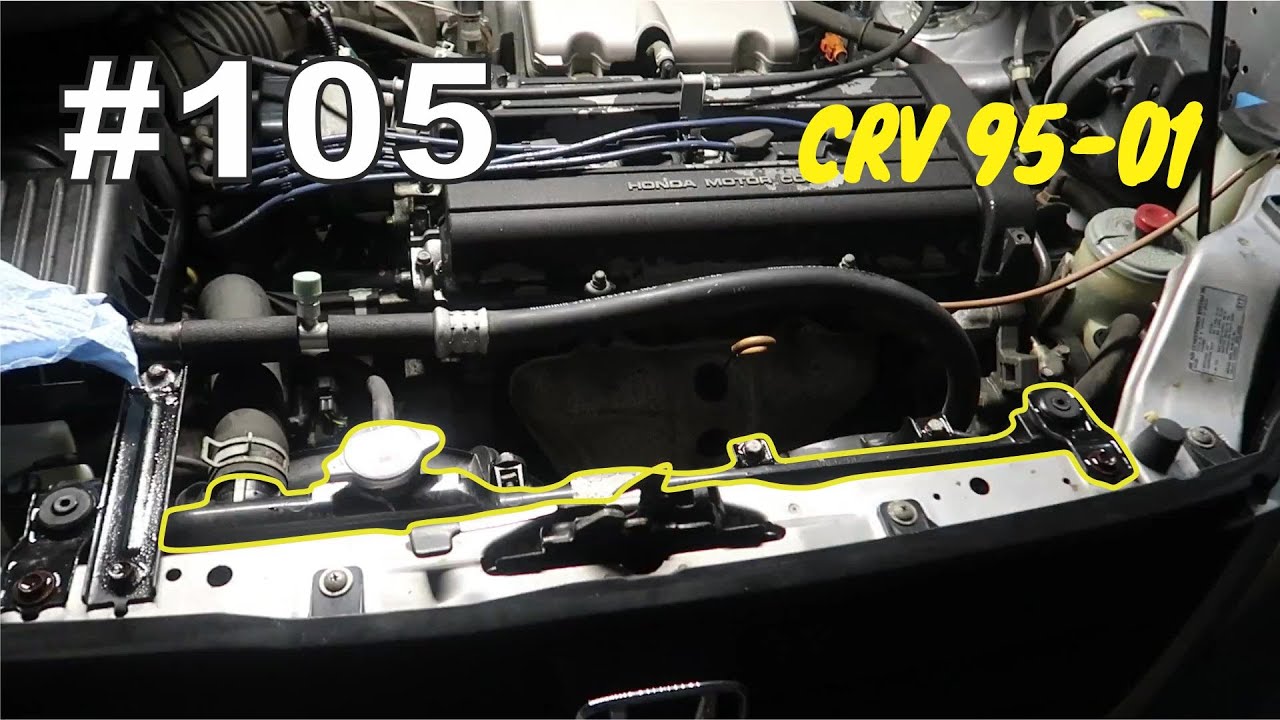 Como cambiar el radiador Honda CRV 95-01