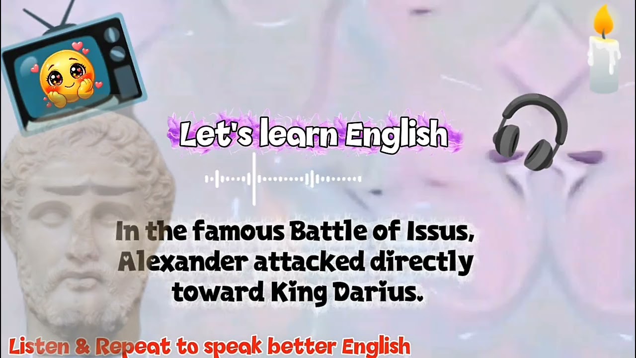 Alexander the Great/ the Greatest General in History/easy English learning 