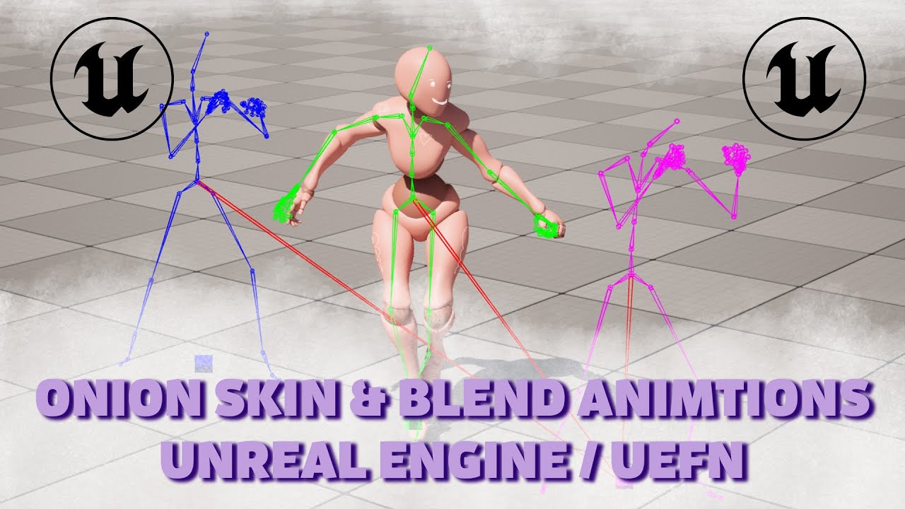 Unreal Engine & UEFN | Onion Skin & Blending of Mixamo Animations