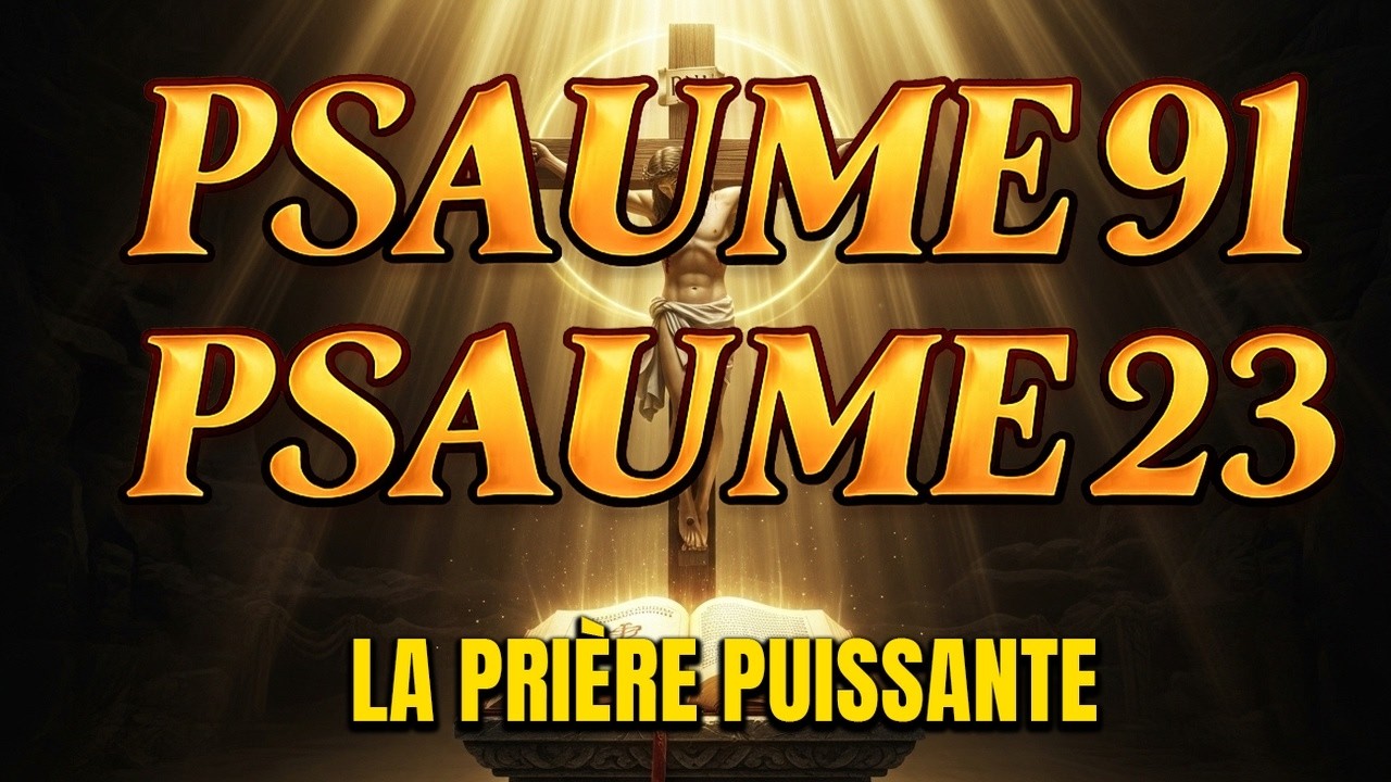 PRIÈRE DU JOUR 08 MARS – PSAUME 91 et PSAUME 23–Les deux PRIÈRES LES PLUS PUISSANTES de la BIBLE