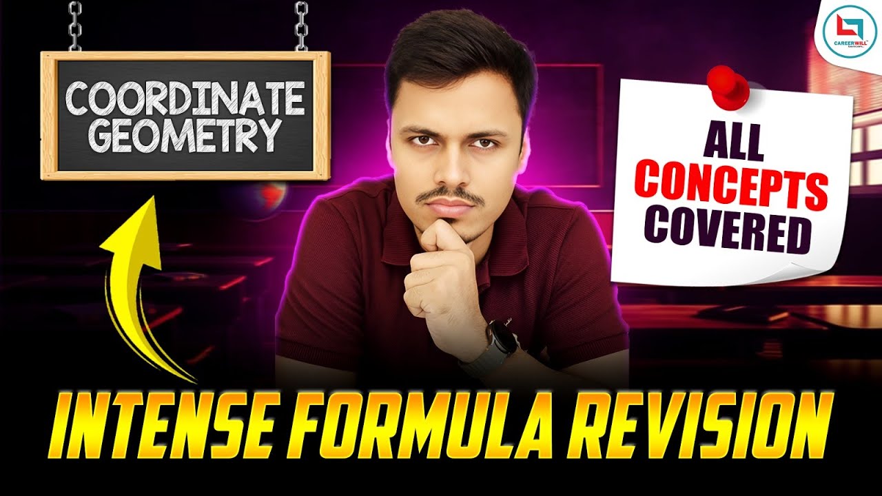 COORDINATE GEOMETRY | ALL FORMULA REVISION | SSC EXAMS 2025 | MATHS MANIA