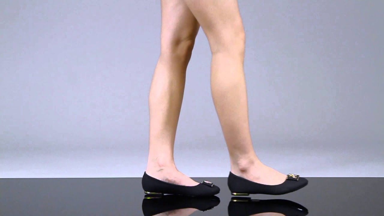 Balerinki Pretty Girl Black Flats