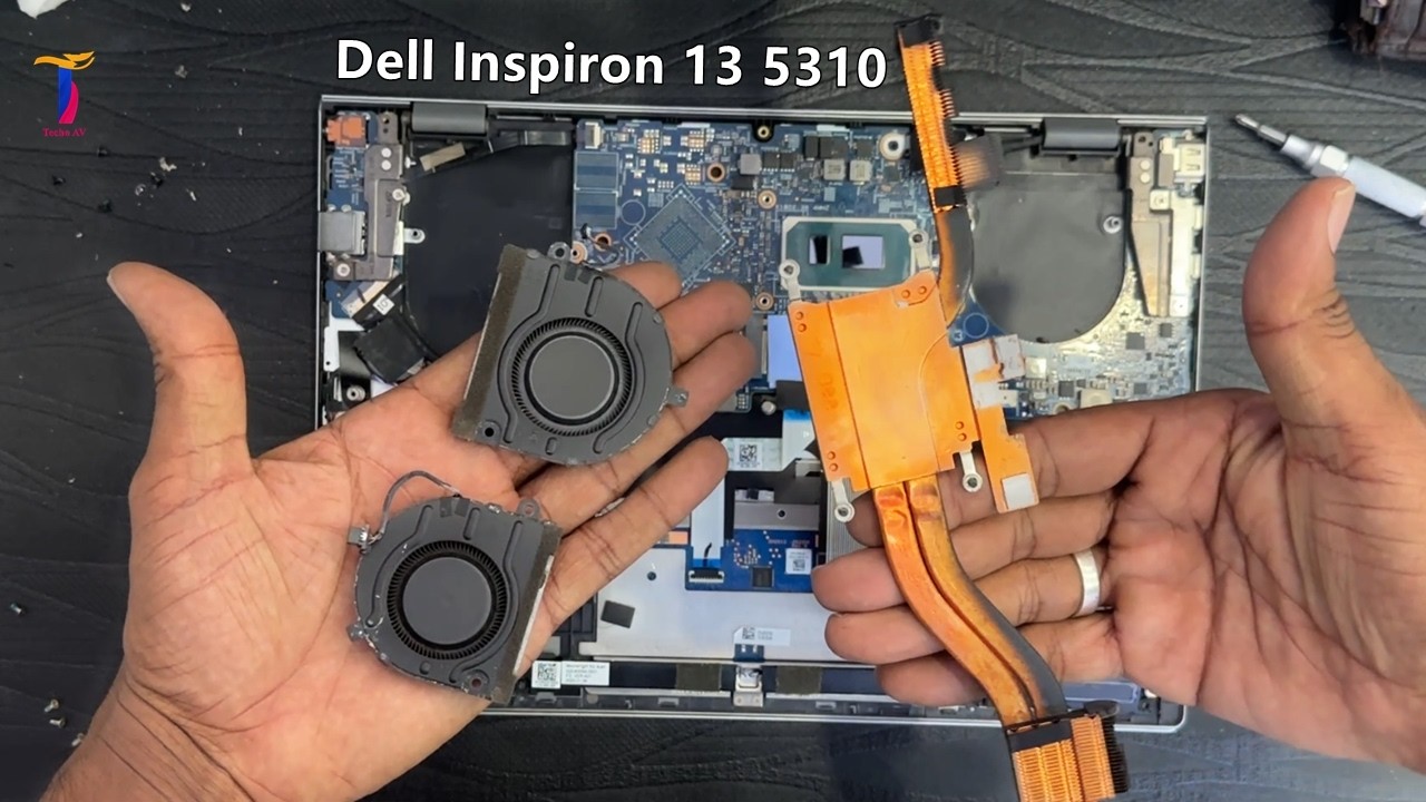 Dell Inspiron 13 5310 Thermal Paste Replacement | Fan Dust Cleaning | overheating Fix