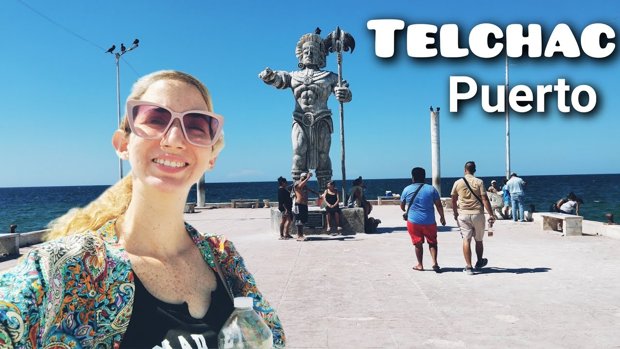 Visité el Muelle de TELCHAC PUERTO 🦩 en Yucatán 💖