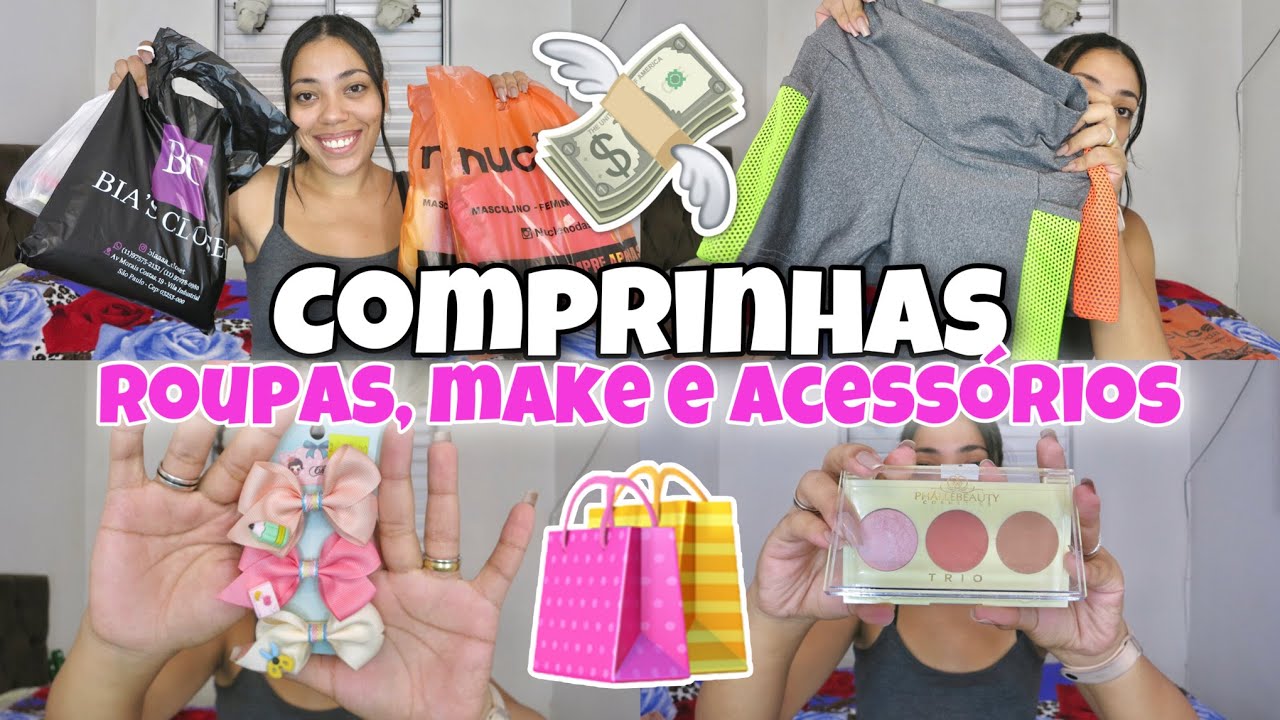 COMPRINHAS DE ROUPAS, MAKES E ACESSÓRIOS / GASTEI MAIS DE 400,00 REAIS | Jana Munari
