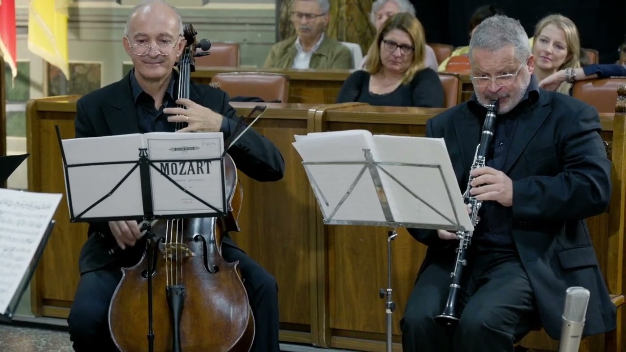 Mozart - Quintetto per Clarinetto K581 - Mvt  IV - Stefano Novelli