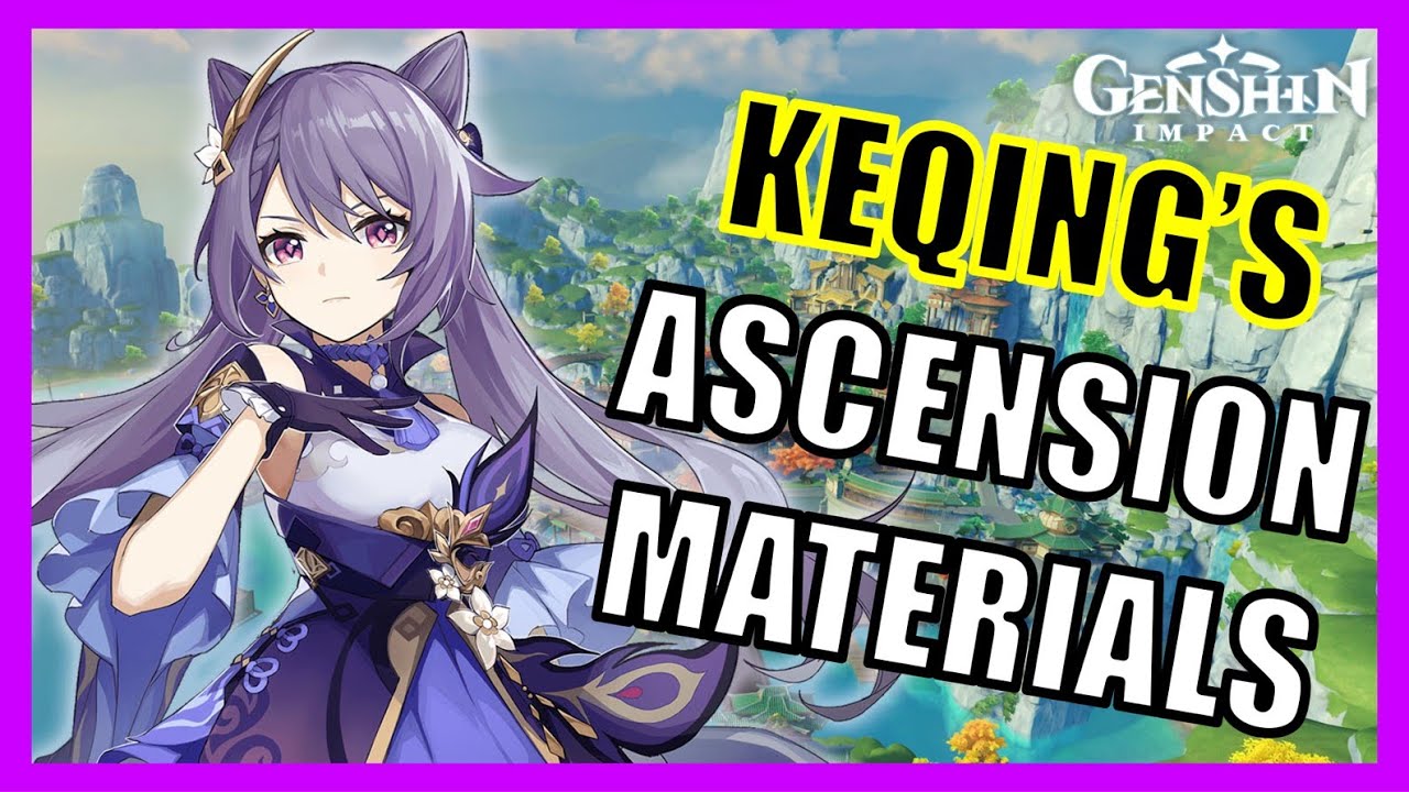 Keqing Ascension Materials Farm Guide - Genshin Impact