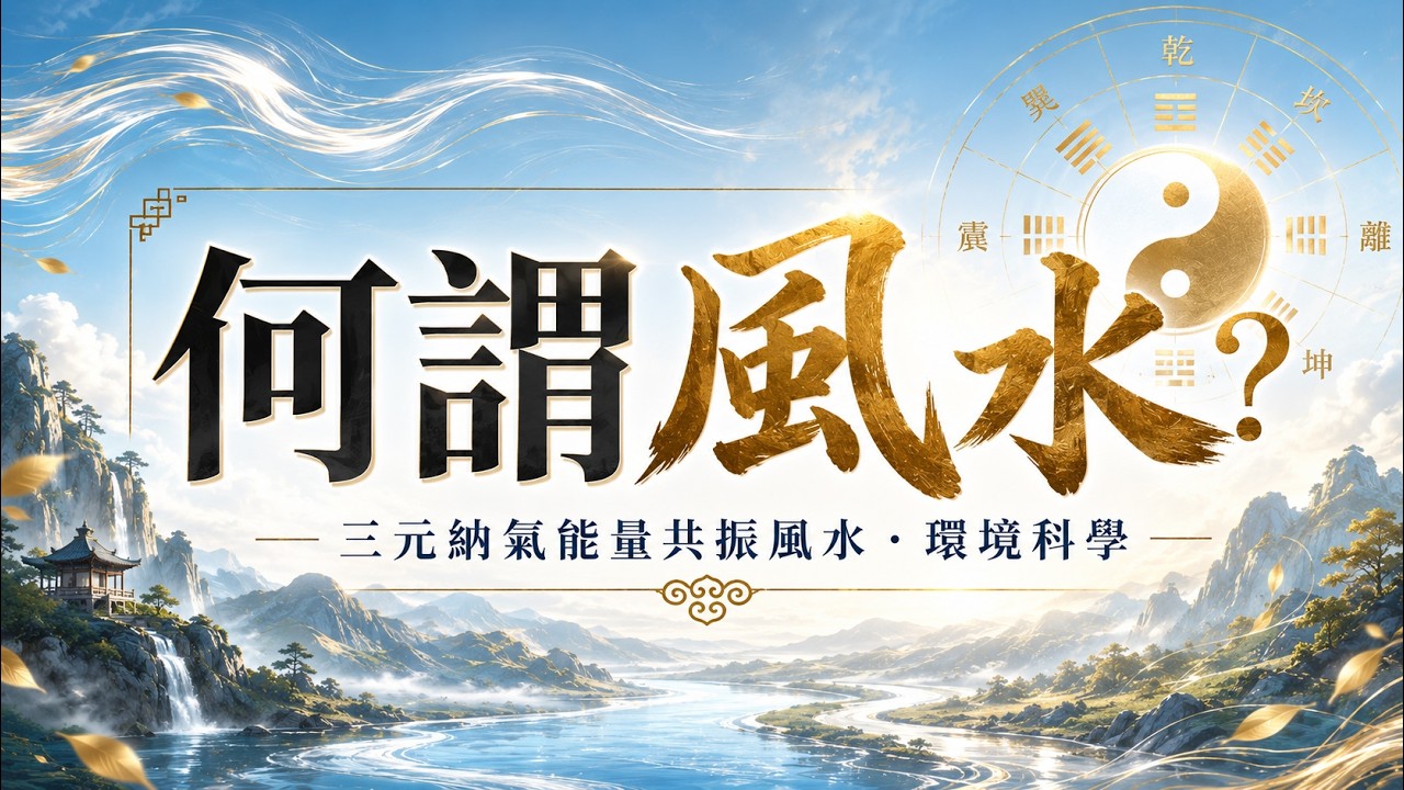 何謂風水？陳巃羽老師2020年全新陽宅風水最新詮釋