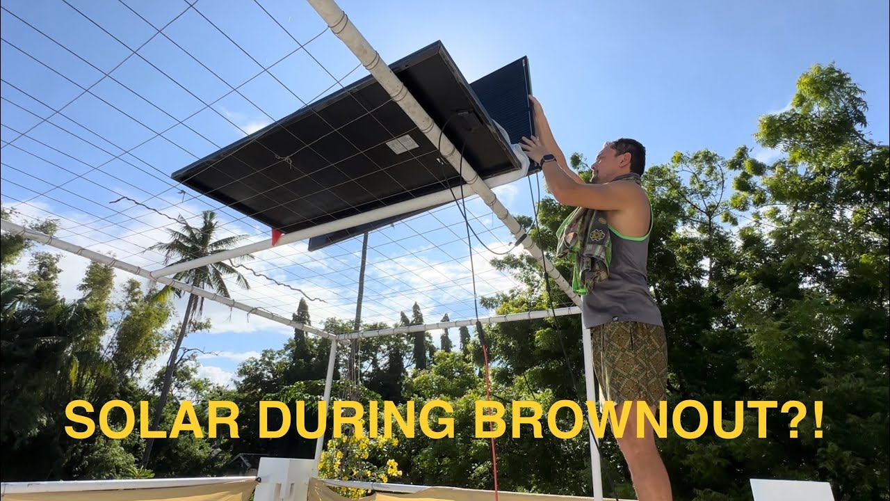 Solar Powered During Brownout in the Philippines / Bluetti AC180