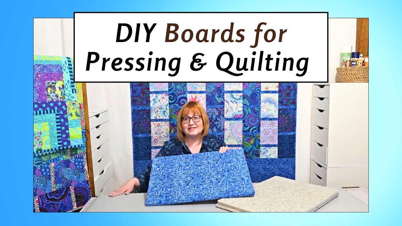 You Asked — I Listened! DIY Pressing Boards + Big Board for Quilting