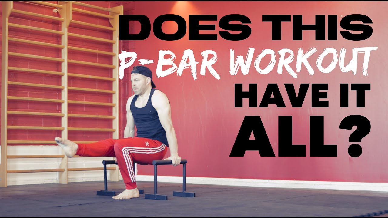Unleash ULTIMATE STRENGTH using PARALLETTES (P-BARS) | INTENSE FOLLOW ALONG!