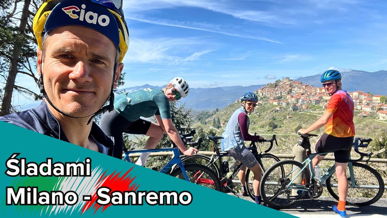 Kolarstwo Romantyczne: Śladami wyścigu Milano - Sanremo 🇮🇹