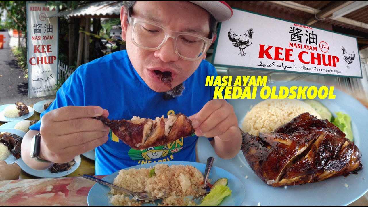 Makan NASI AYAM KEDAI CINA? Memang Oldskool Tempat Ni Beb!