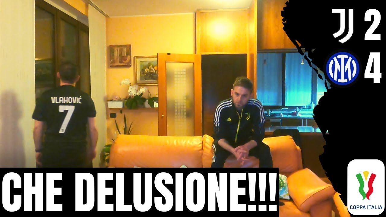 JUVENTUS-INTER 2-4 LIVE REACTION || FINALE COPPA ITALIA 21/22 | UNA STAGIONE DA INCUBO!!!