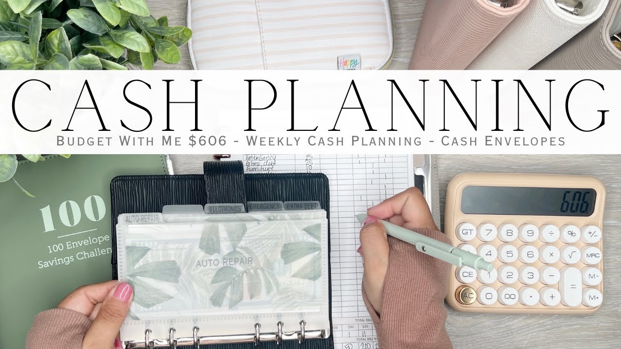 Budget With Me $606 | Weekly Cash Planning | How I Figure Out the Money Going Into My Envelopes
