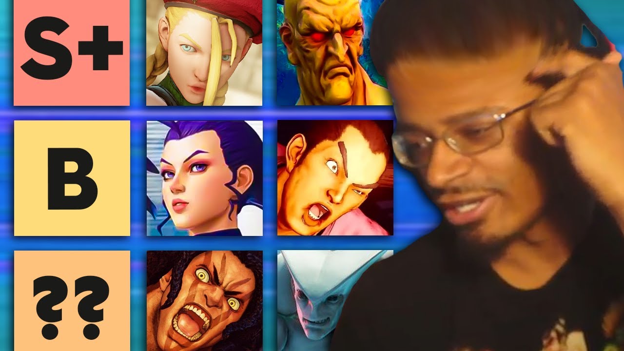 The BEST TIER LIST for Street Fighter V for SEASON 5