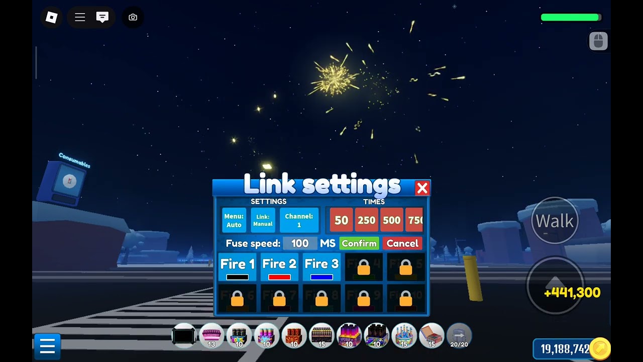 MORTAR! SHOW IN FIREWORK PLAYGROUND..