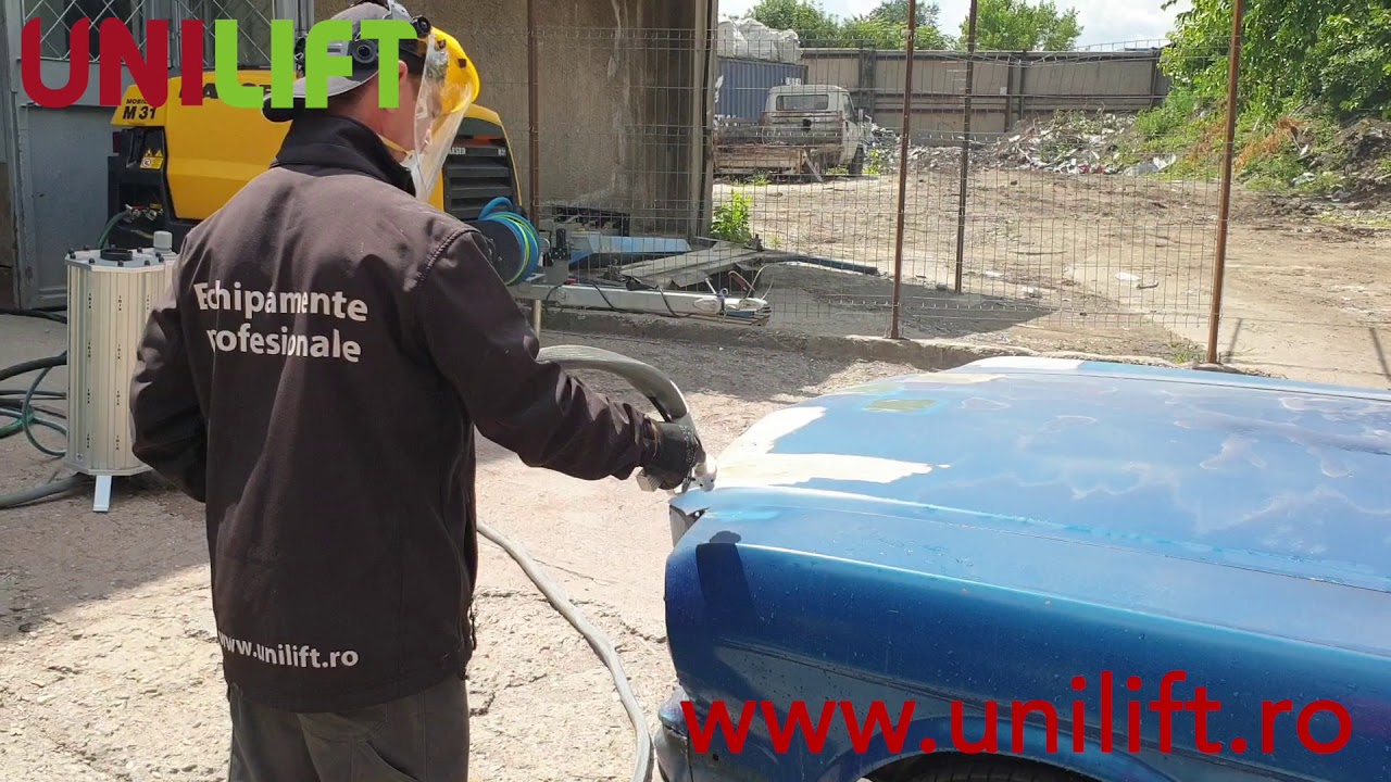 Sablare auto cu IBIX 25 H2O