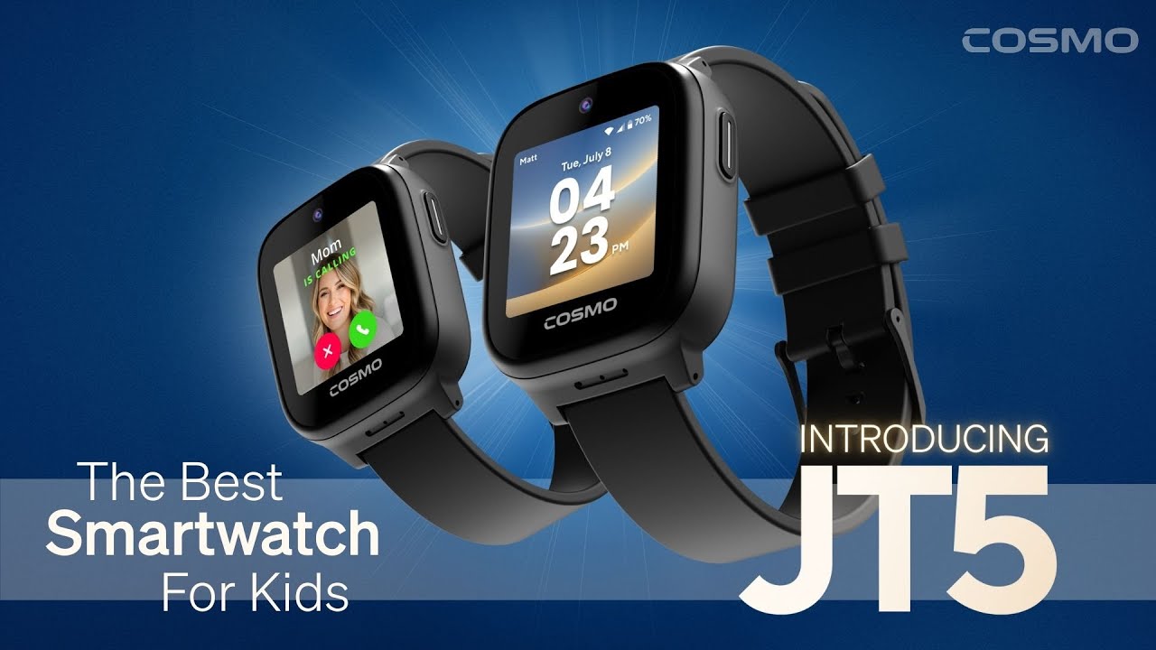 This is JrTrack 5 | The Smart Watch for Kids That Does It All