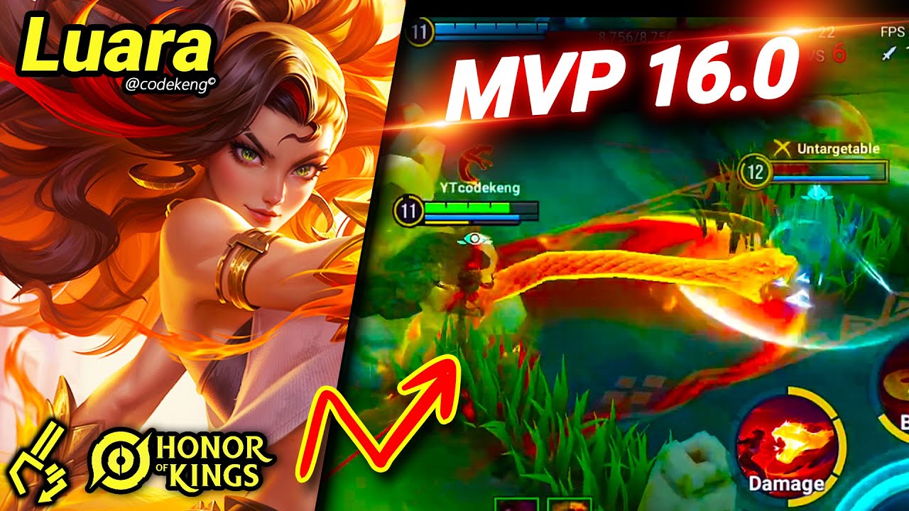 Top Global Luara Gameplay | Honor of Kings Global