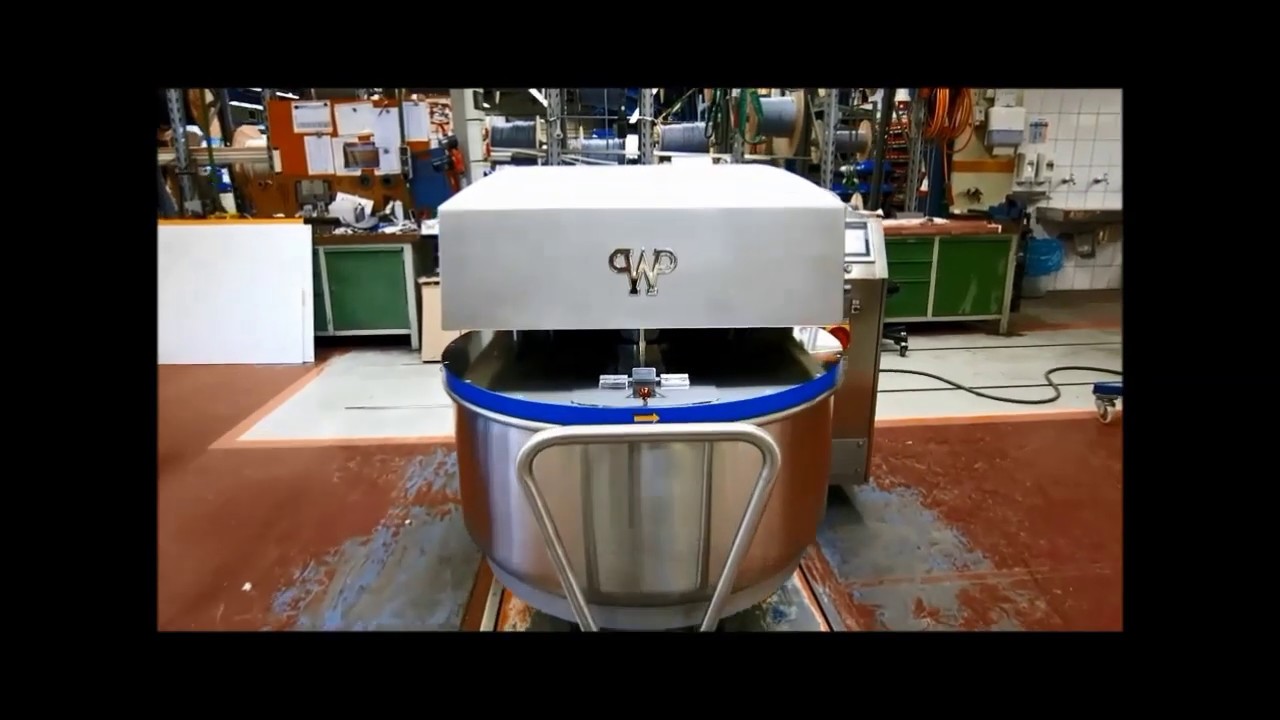 WP Kemper Kronos Spiral Mixer with 3-zone mixing principle