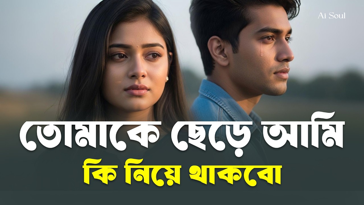 #viral Tomake Cherey Ami Ki Niye Thakbo | মন মানে না | Ai Soul