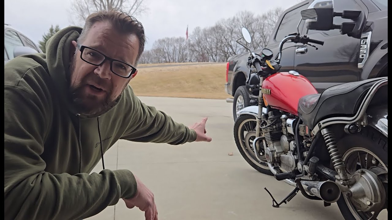 Starting a 1983 Yamaha Maxim 650 is tricky.