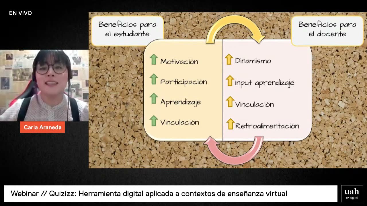 Webinar // Quizizz: Herramienta digital aplicada a contextos de ense&ntilde;anza virtual