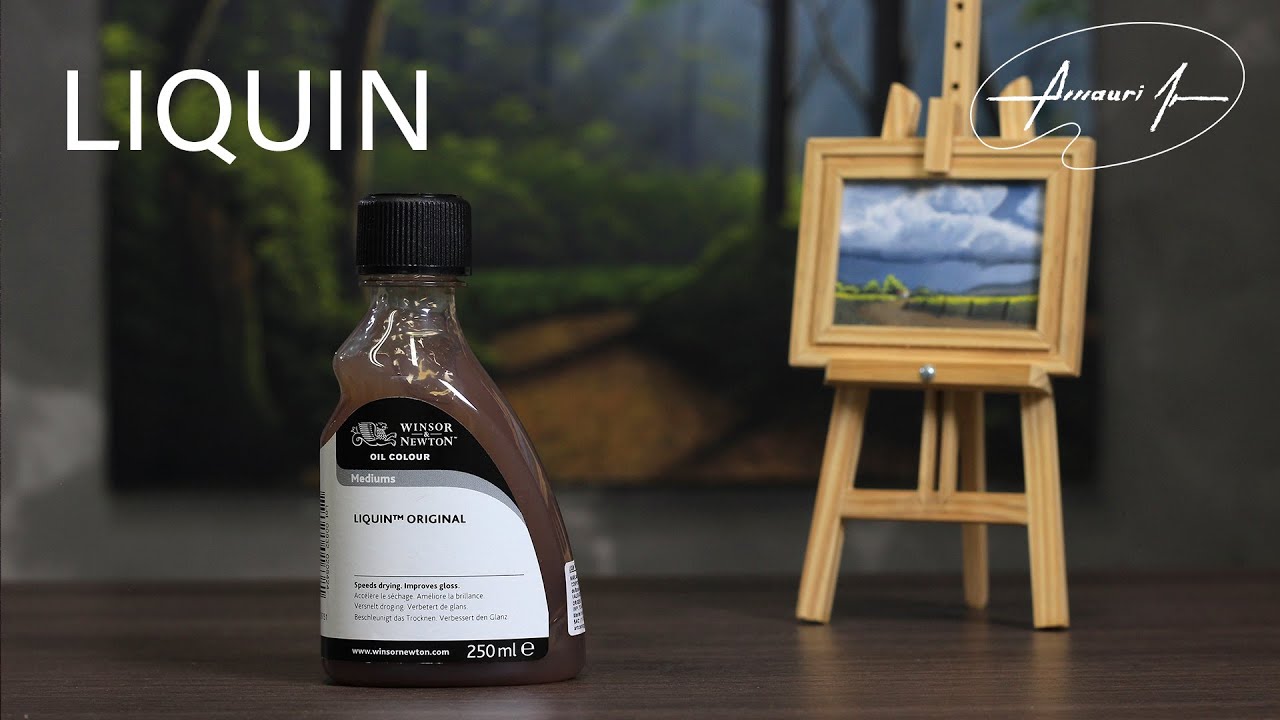 LIQUIN - O melhor médium para pintura a óleo que já utilizei | Amauri Jr. Artes