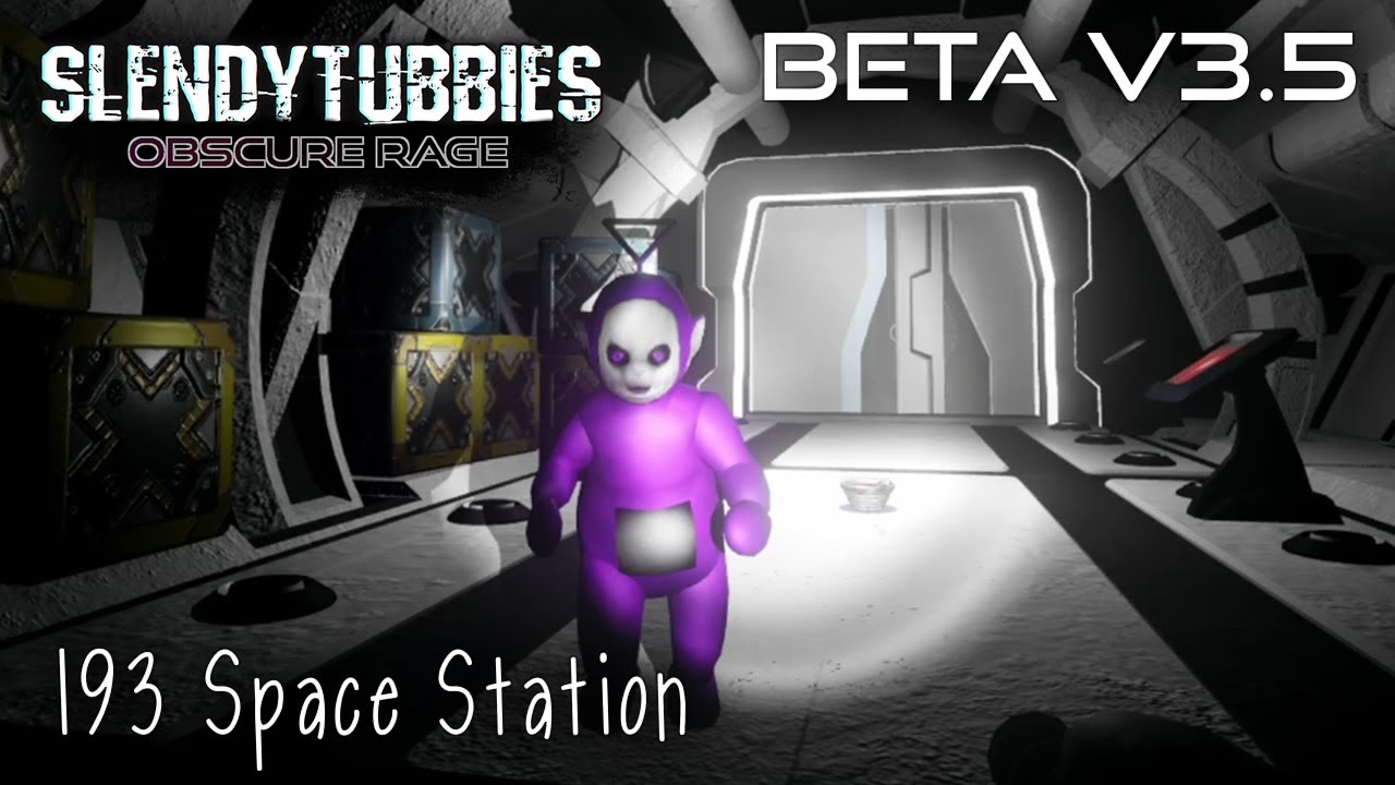 Slendytubbies: Obscured Rage Closed Beta V3.5 - Space Station |193|