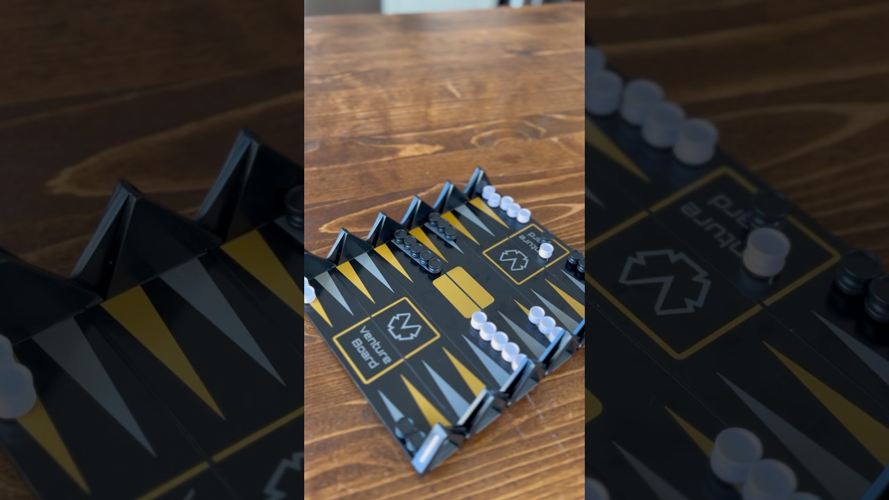Our Backgammon board is here! #chess #travel #backgammon
