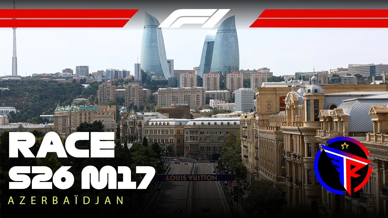 F1 #17 S26 | Baku Azerbaïdjan | F1 25 PS5