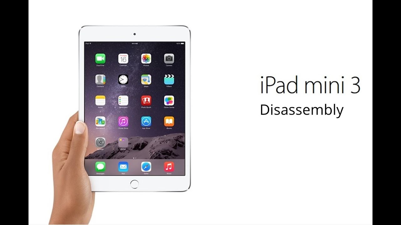 How to Disassemble/Take Apart/Tear Down iPad Mini 3