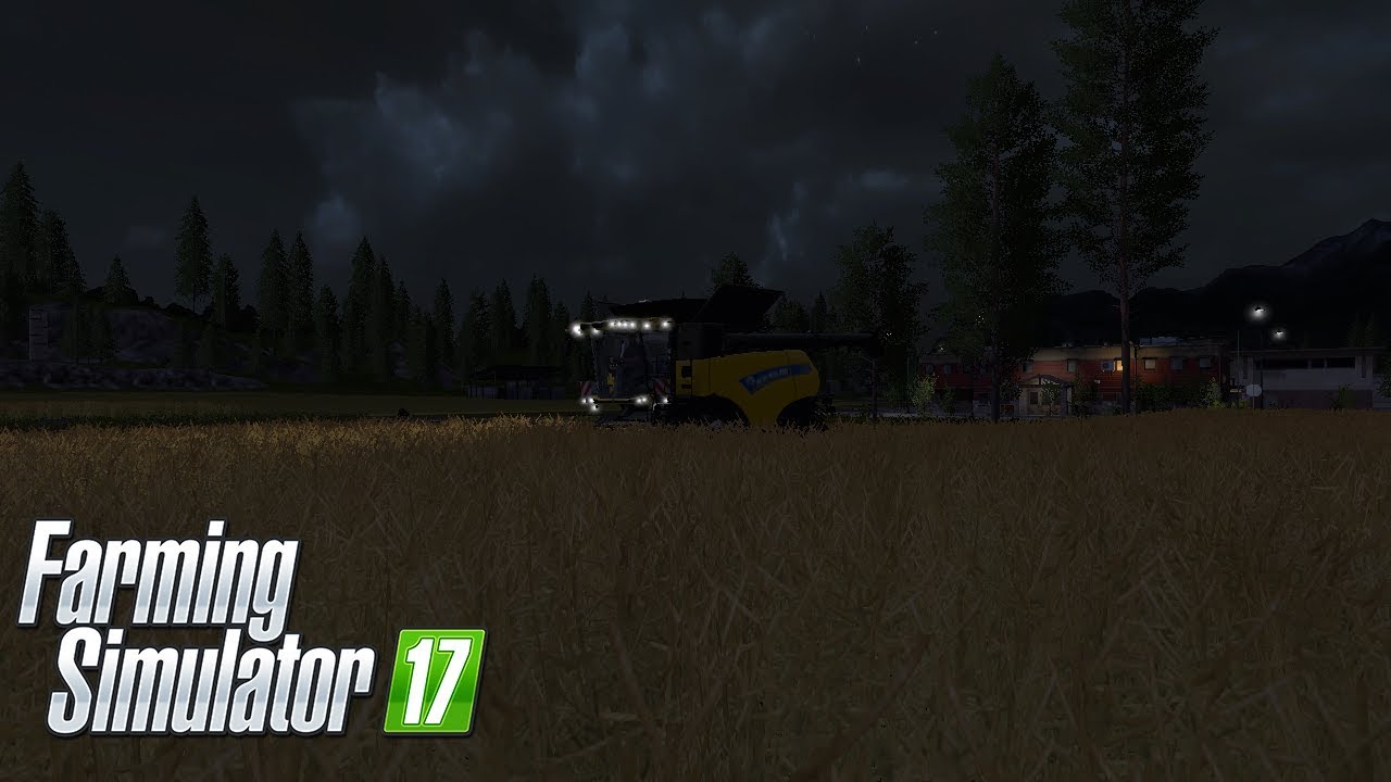 Zbieramy rzepak. Valley Crest Farm v1.8 FS17 #15