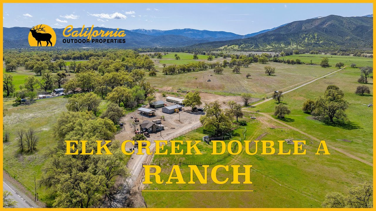 Elk Creek Double A Ranch | 626 Acres with Water Rights & Ranch Headquarters – Glenn County, CA