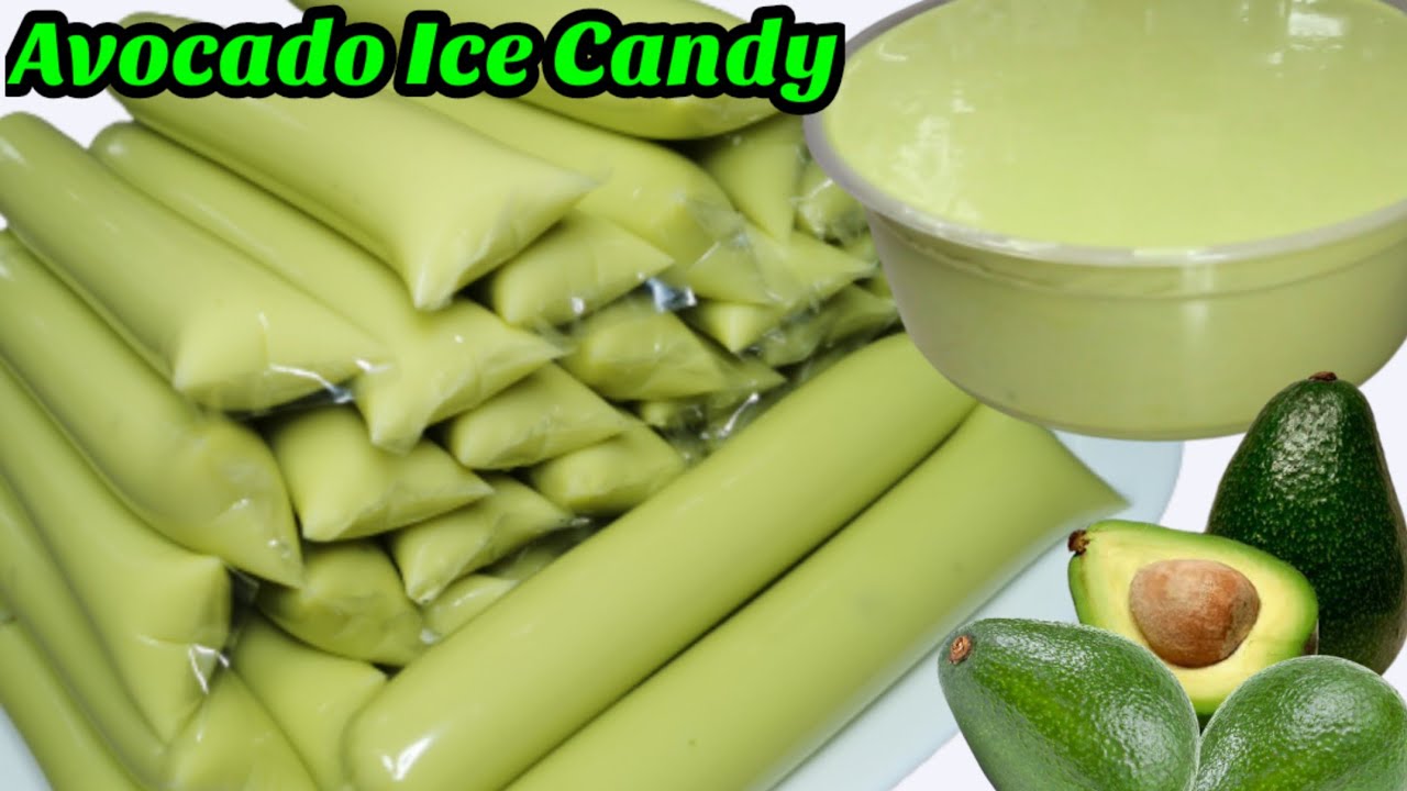 Avocado Ice Candy || How to make Smooth and Creamy Avocado Ice Candy