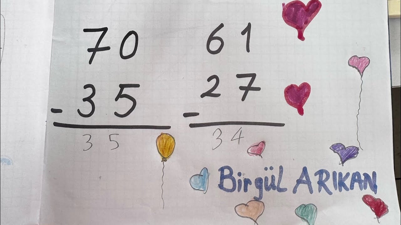 2.SINIF ONLUK BOZARAK ÇIKARMA İŞLEMİ- KONU ANLATIMI