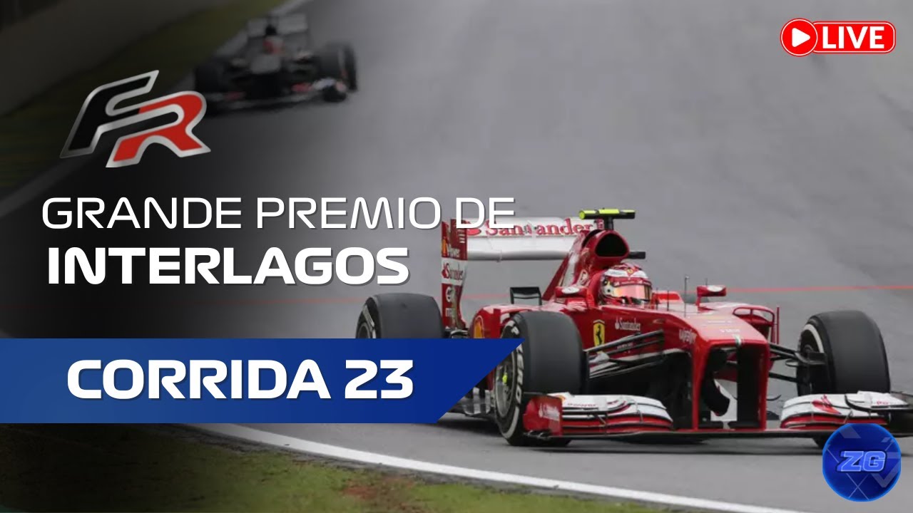 ETAPA  INTERLAGOS (BRASIL) AO VIVO - FR2 F1 2013 - PS3 ONLINE
