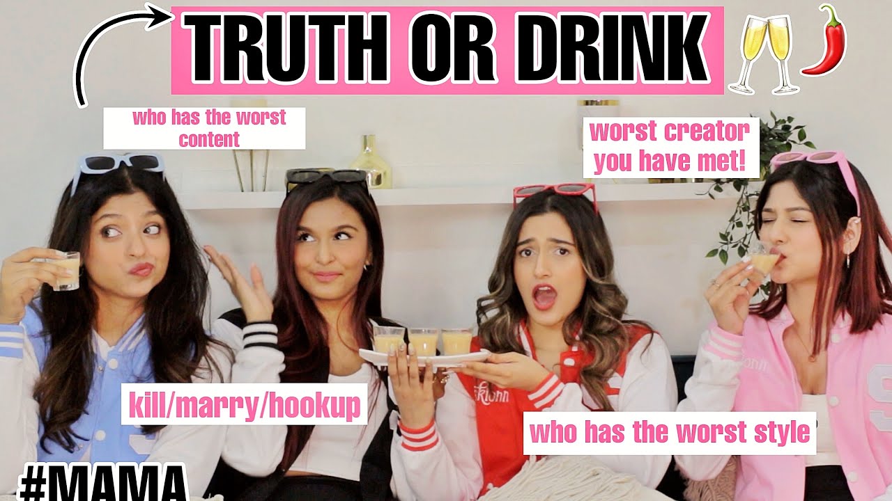 TRUTH OR DRINK🌶🔥 FT. @Manasimau @AashiAdani @AlfiyaKarimKhann / Mridul Sharma
