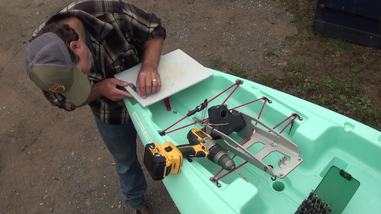 DIY Motor Mount: Crescent Kayak Crew and Torqeedo Ultralight