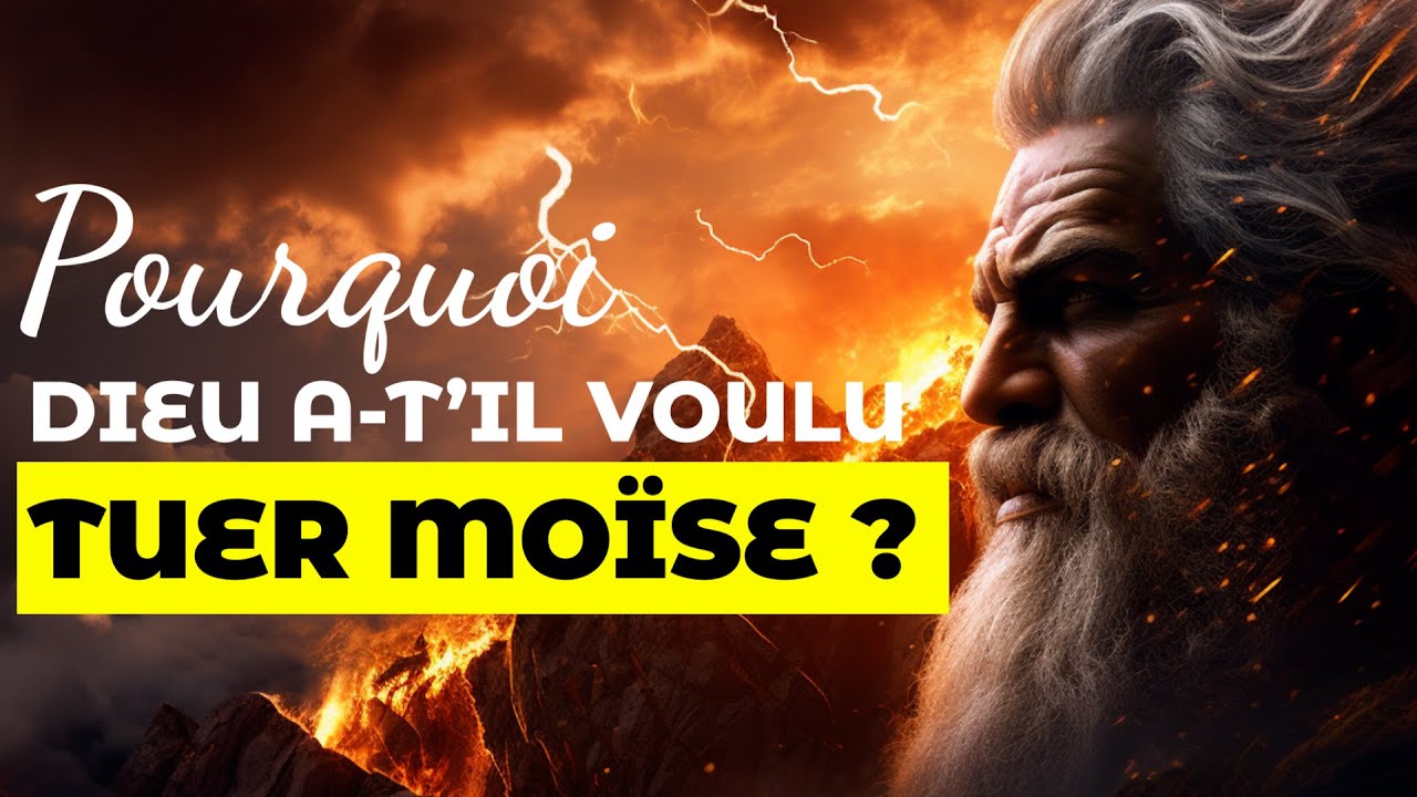 L'ENIGME DU POURQUOI DIEU A VOULU TUER MOISE  | Traduction Maryline Orcel